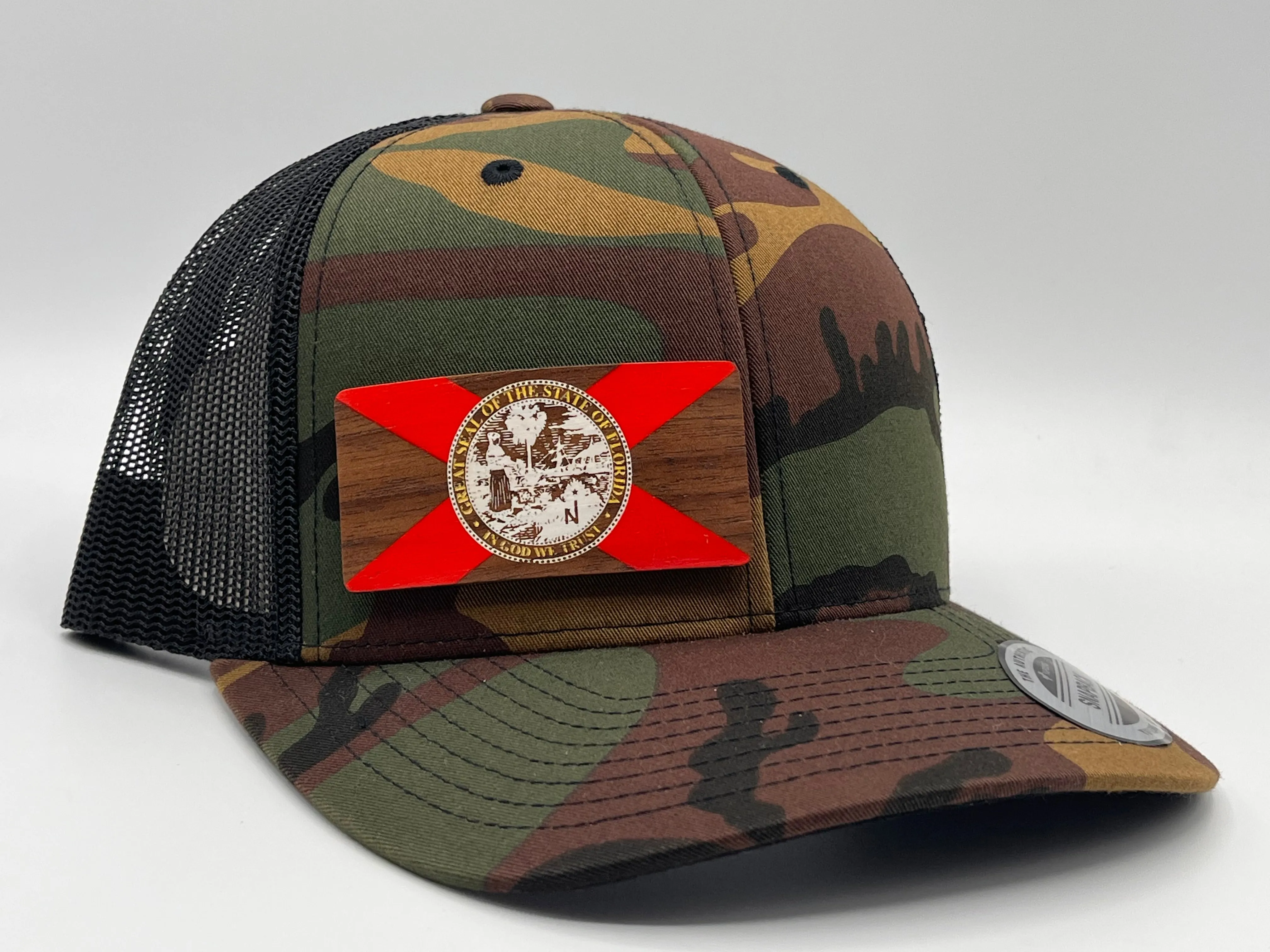 Florida State Flag Flexfit Snapback Trucker