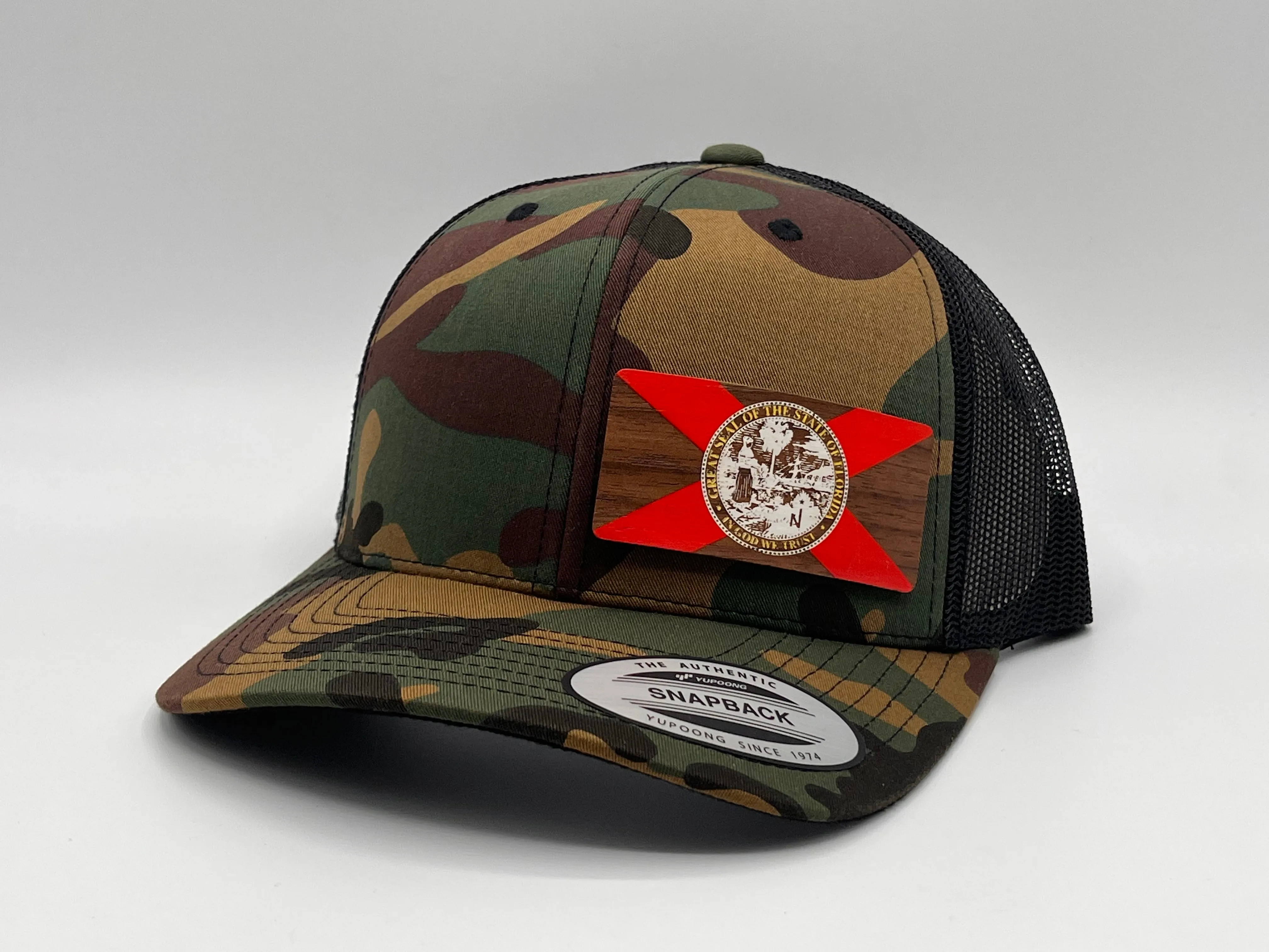 Florida State Flag Flexfit Snapback Trucker