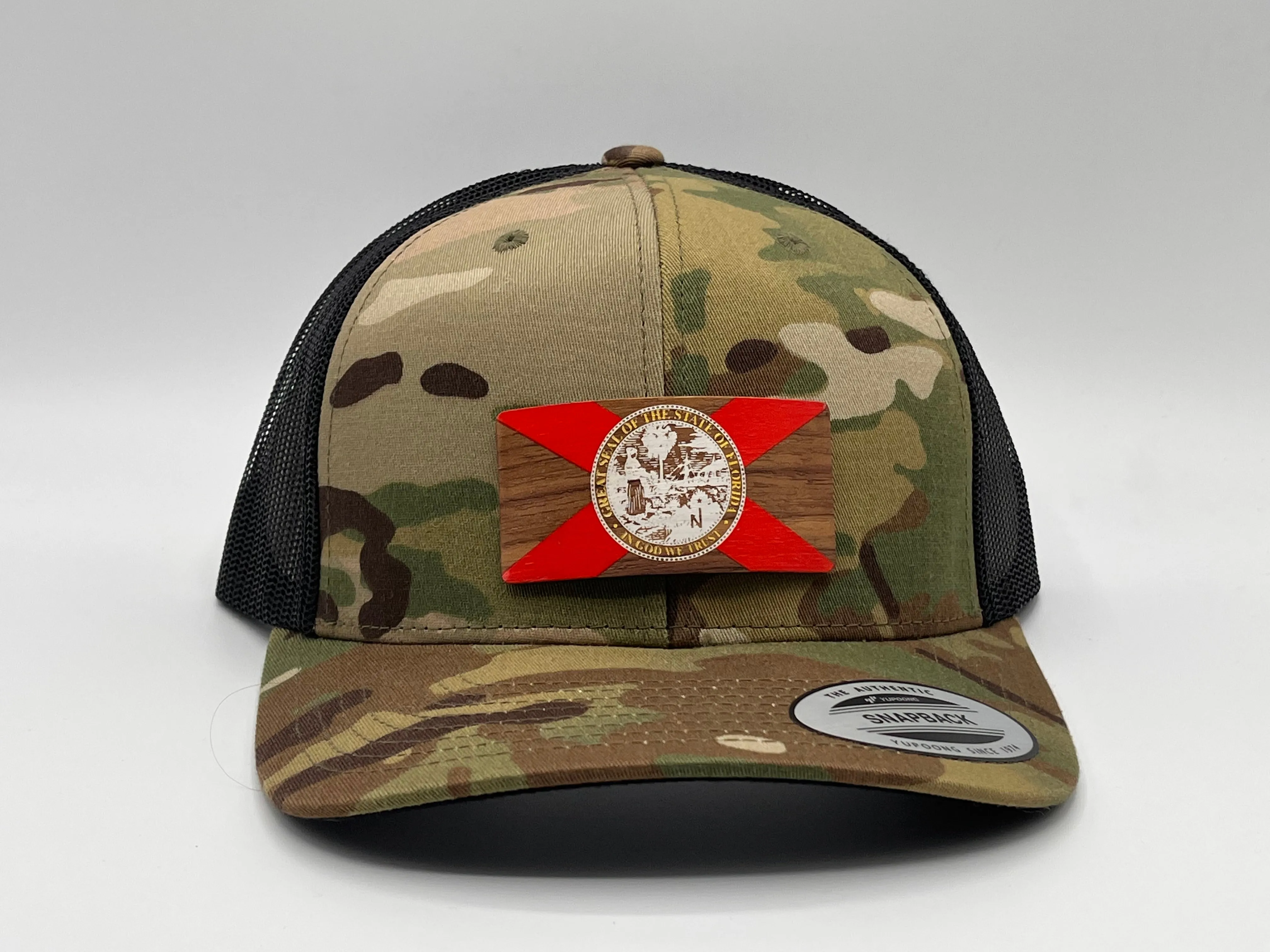 Florida State Flag Flexfit Snapback Trucker