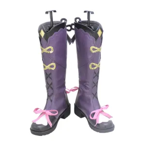 Genshin Impact Yun Jin Cosplay Shoes Women Boots C00933