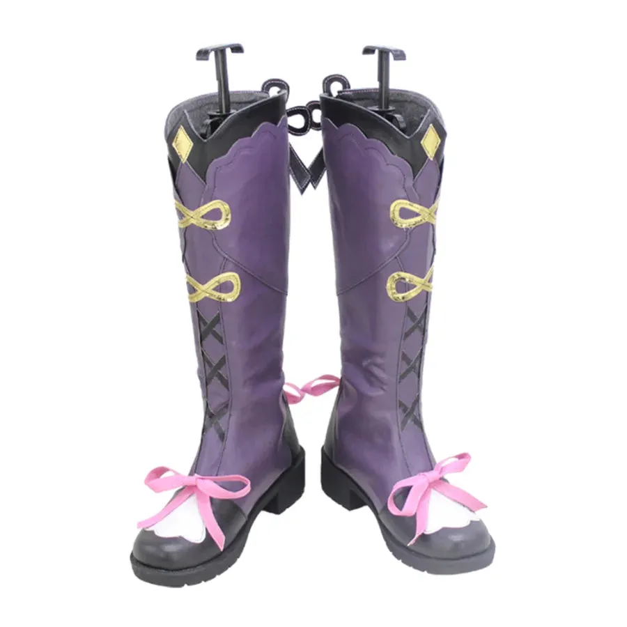 Genshin Impact Yun Jin Cosplay Shoes Women Boots C00933