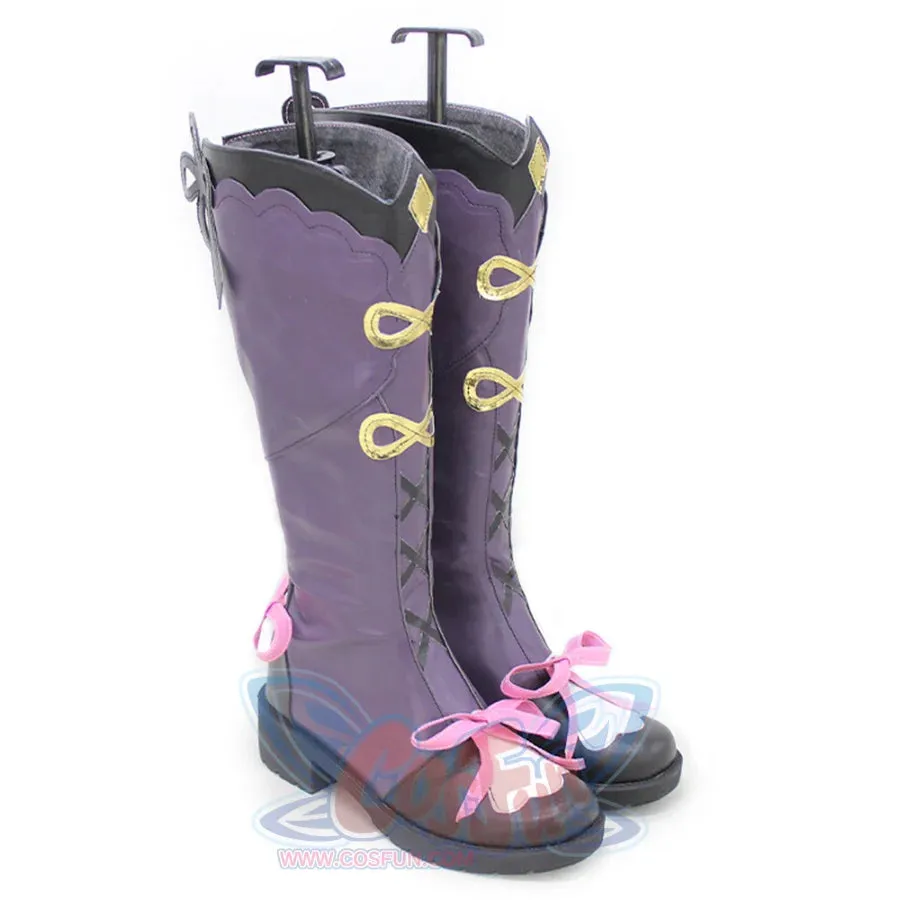 Genshin Impact Yun Jin Cosplay Shoes Women Boots C00933