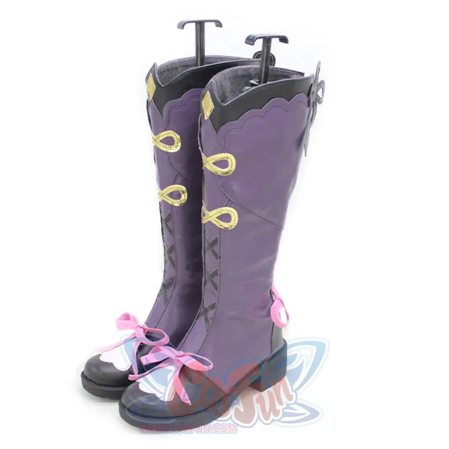 Genshin Impact Yun Jin Cosplay Shoes Women Boots C00933