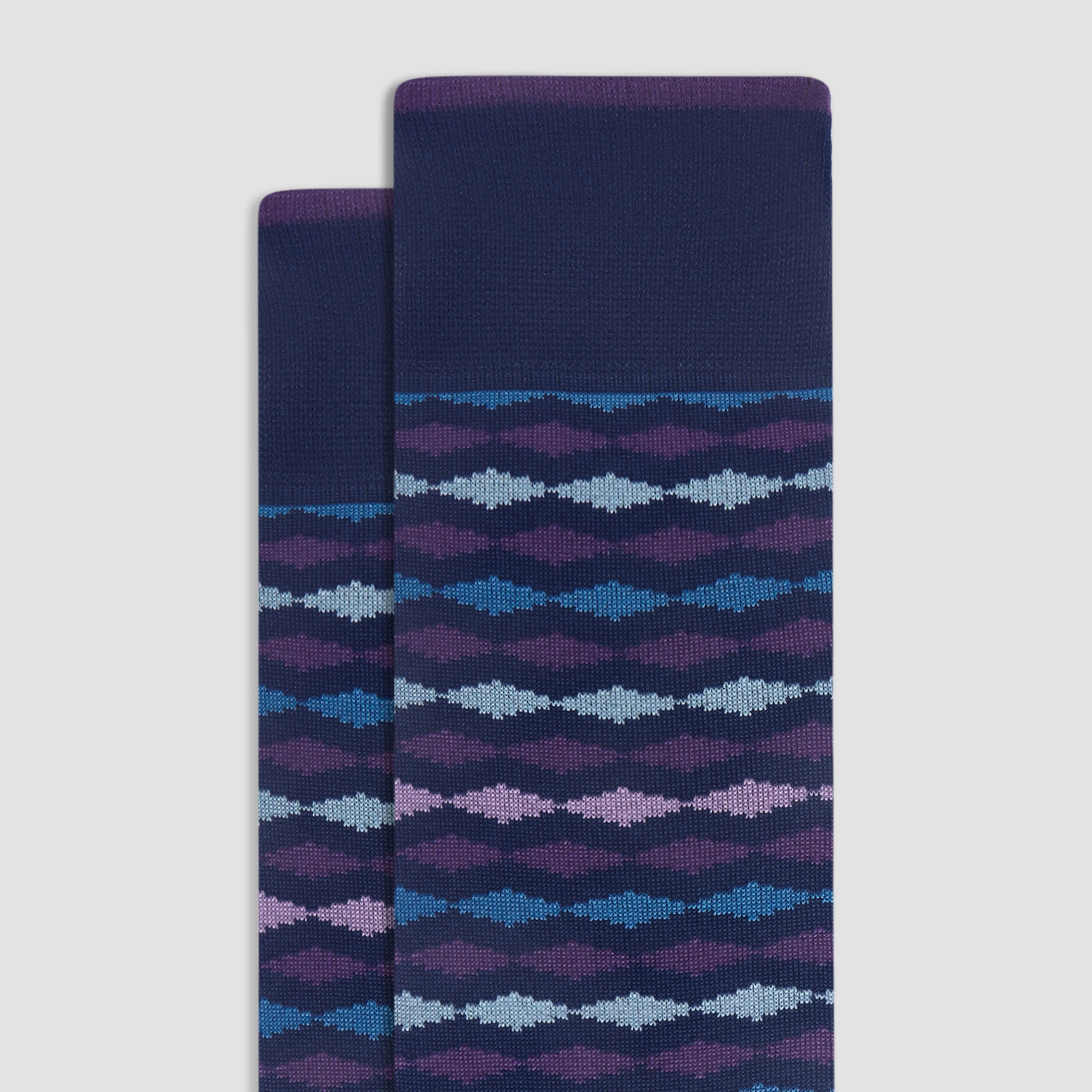 Geometric Mid-Calf Socks