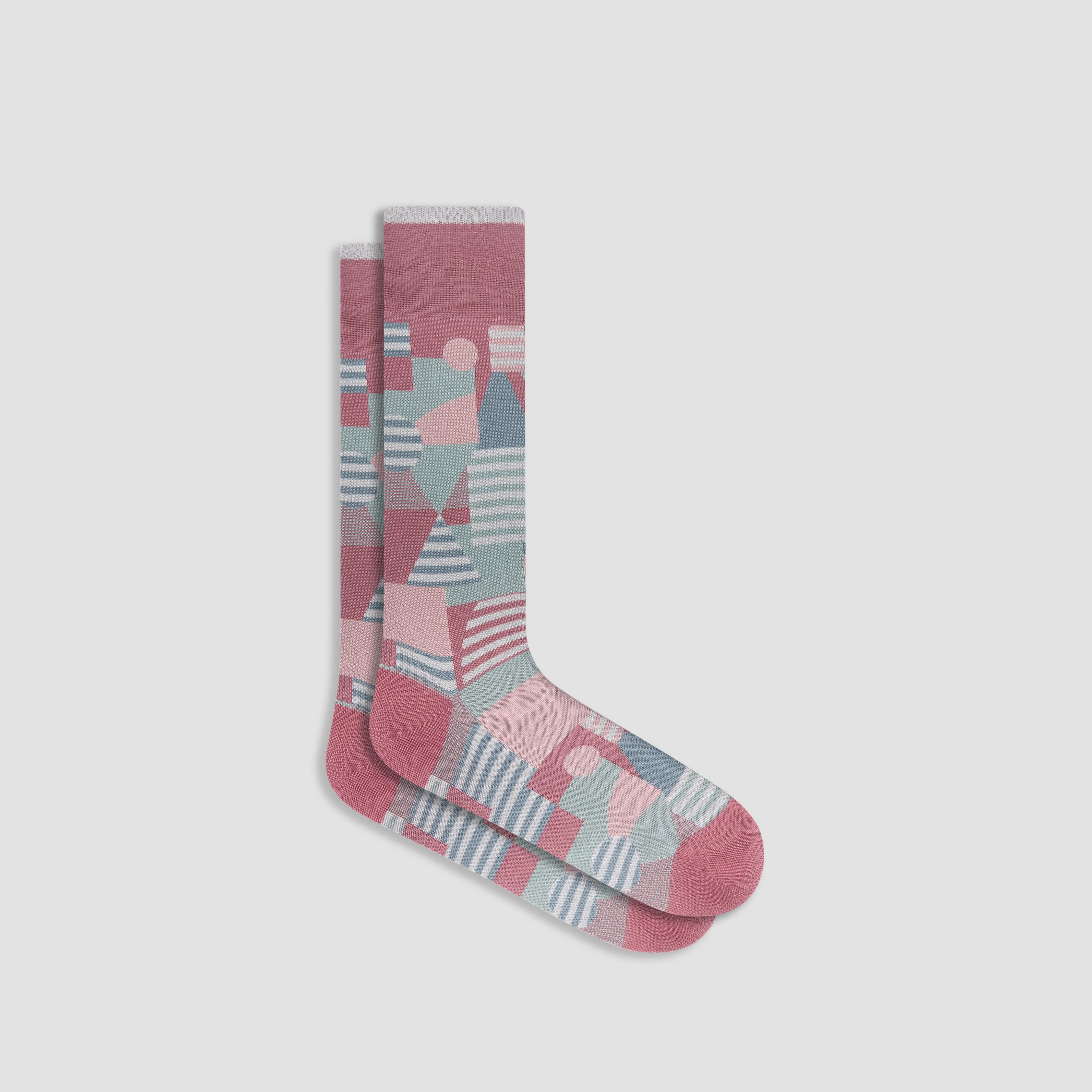 Geometric Mid-Calf Socks