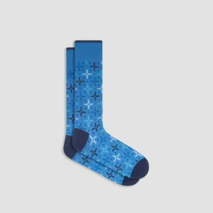 Geometric Mid-Calf Socks