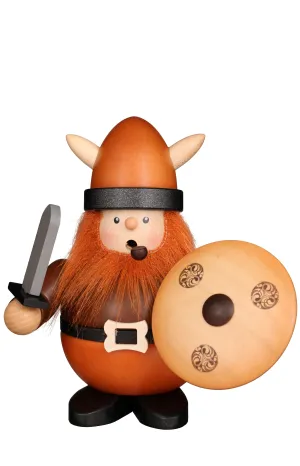 German Incense Smoker: Rotund Viking