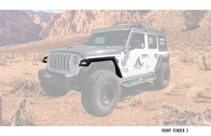 Gladiator Cetratus® Steel Fender Flare Set
