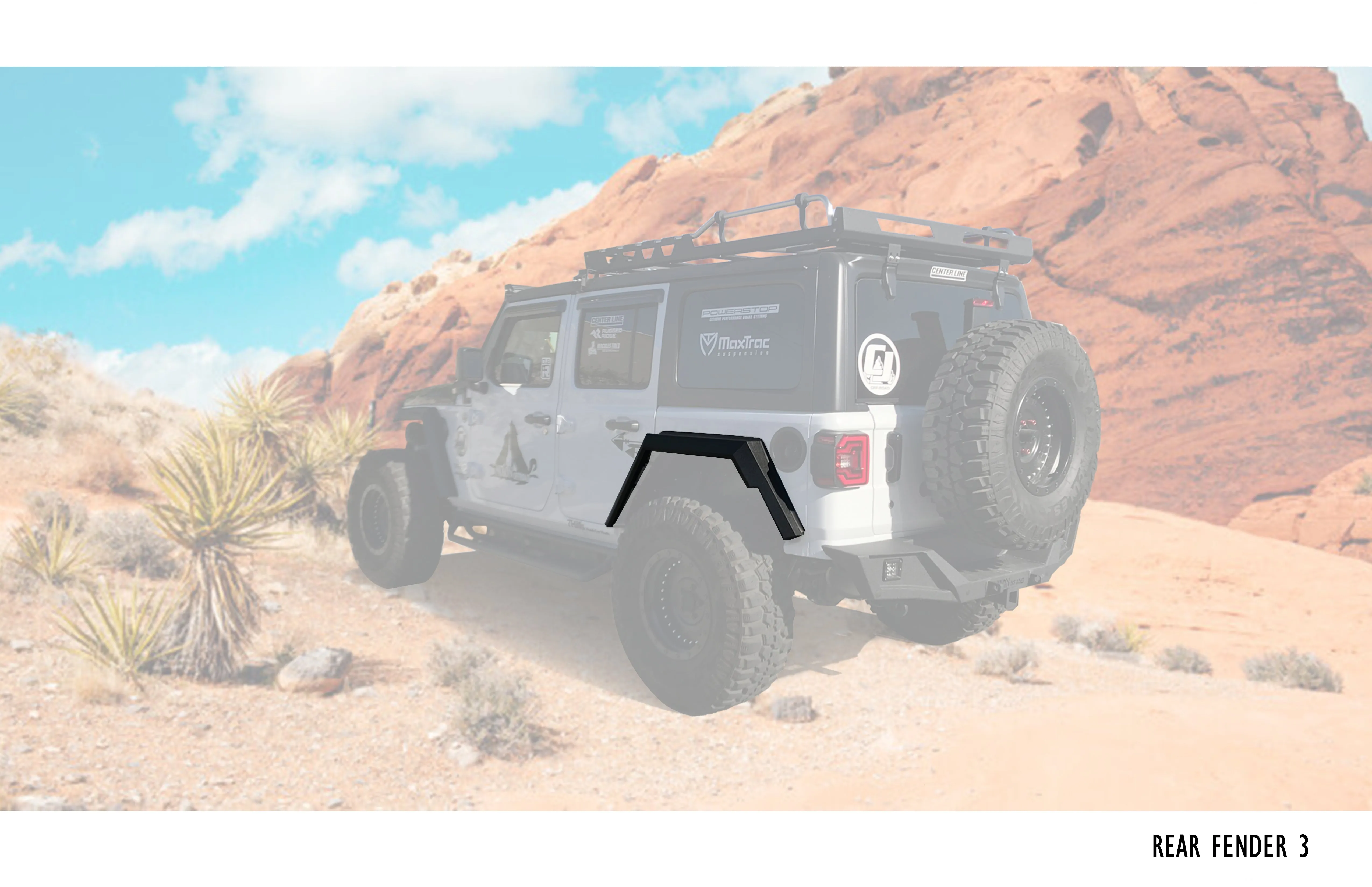 Gladiator Cetratus® Steel Fender Flare Set