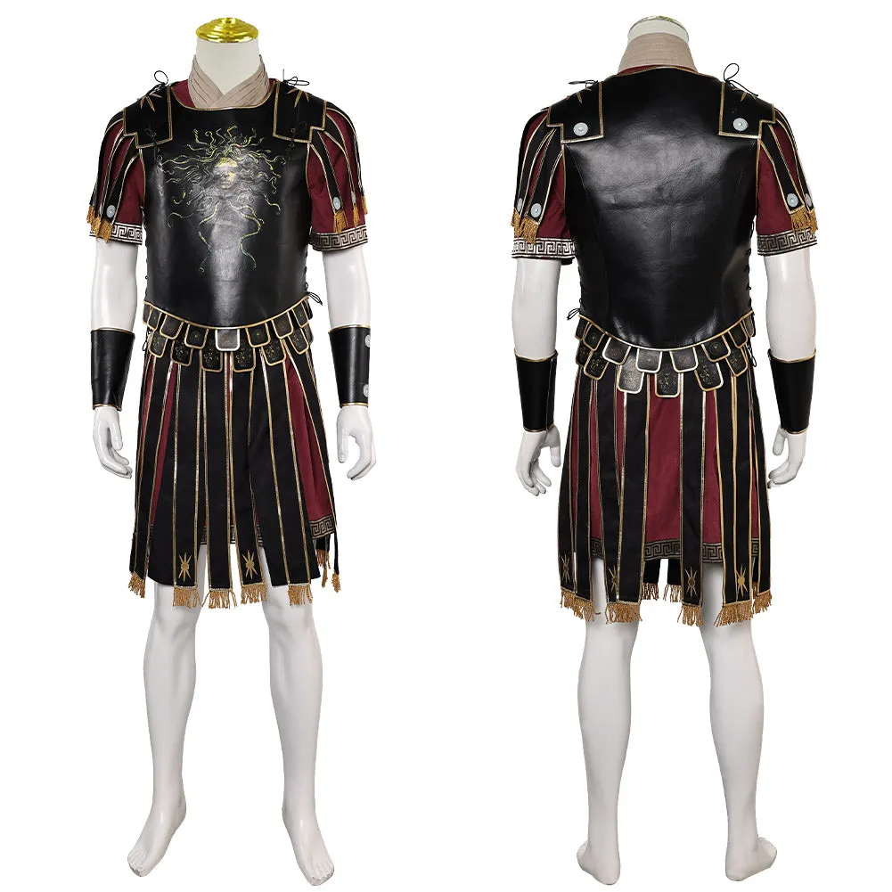 Gladiator II (2024) Marcus Acacius Medieval Armor Cosplay Costume Outfits Halloween Carnival Suit