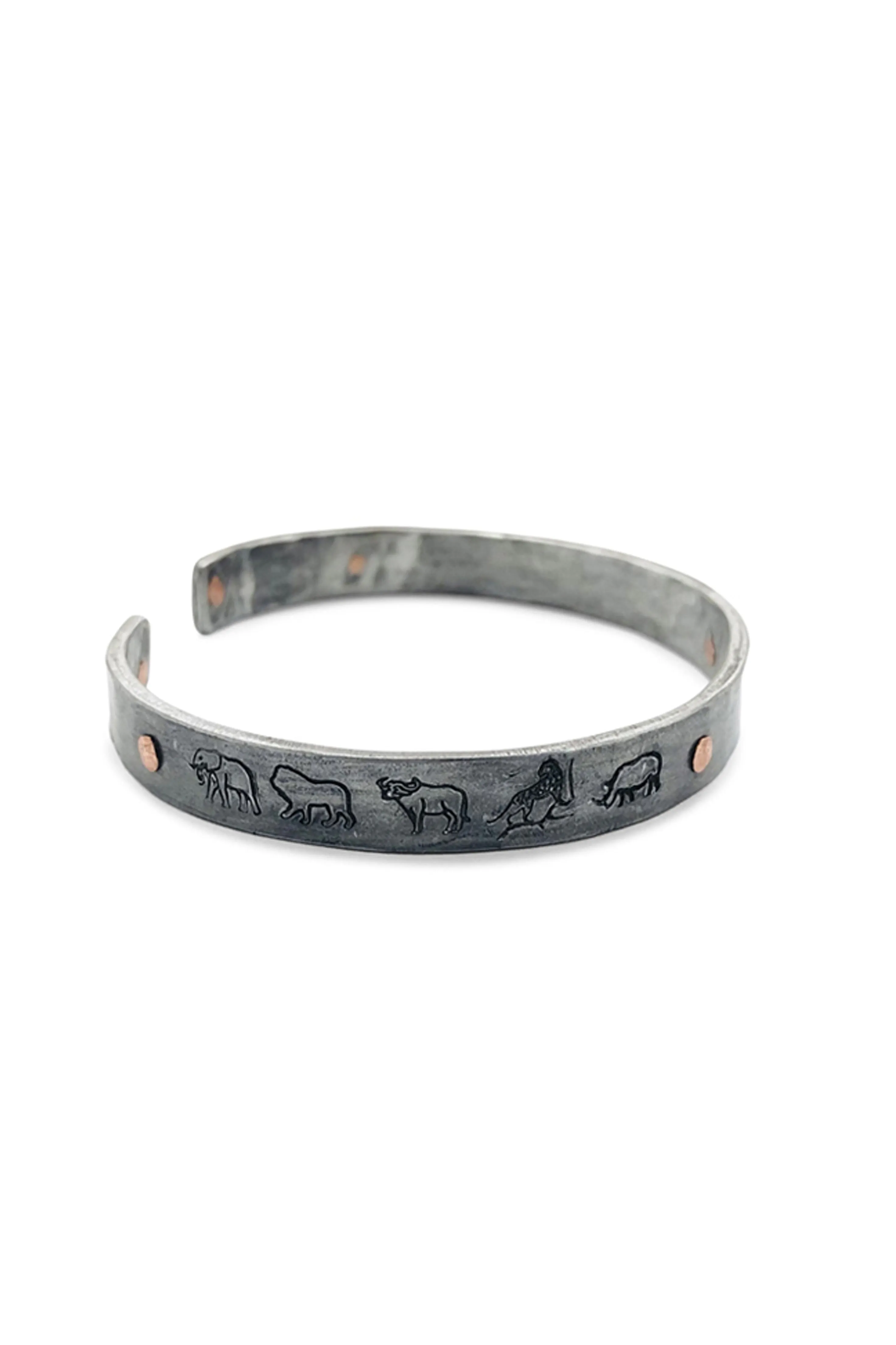 Gladiator snare bracelet