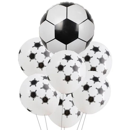 Globo de latex Futbol Soccer (30 cm) (1 pieza) (con helio  $35)