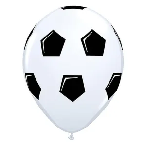 Globo de latex Futbol Soccer (30 cm) (1 pieza) (con helio  $35)