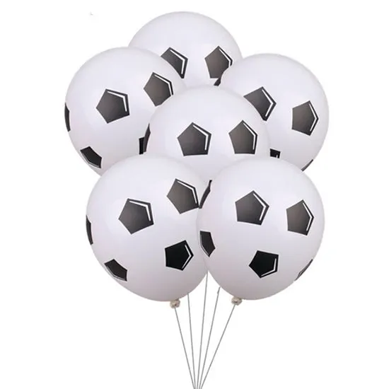 Globo de latex Futbol Soccer (30 cm) (1 pieza) (con helio  $35)
