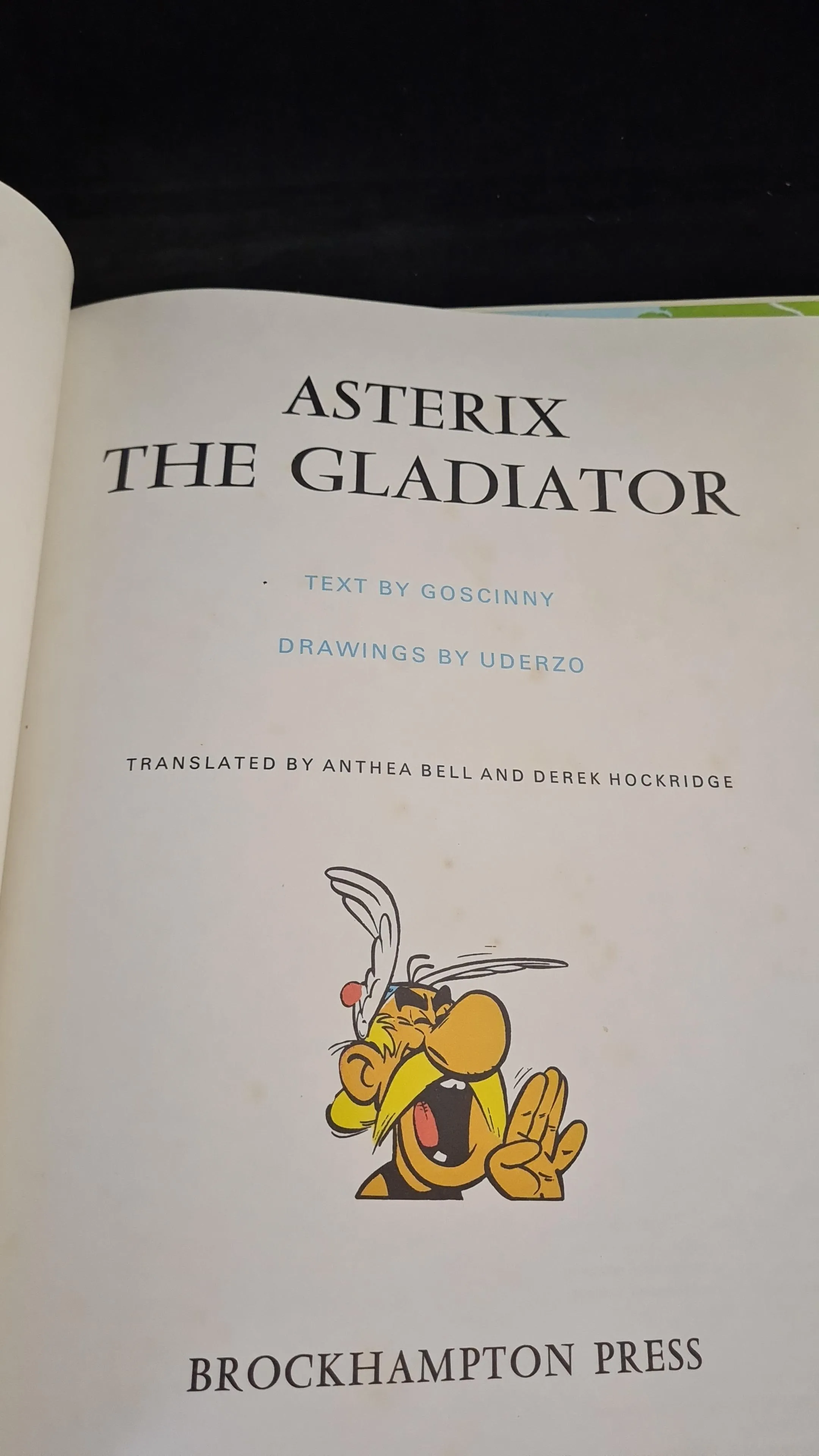 Goscinny & Uderzo - Asterix The Gladiator, Brockhampton Press, 1969