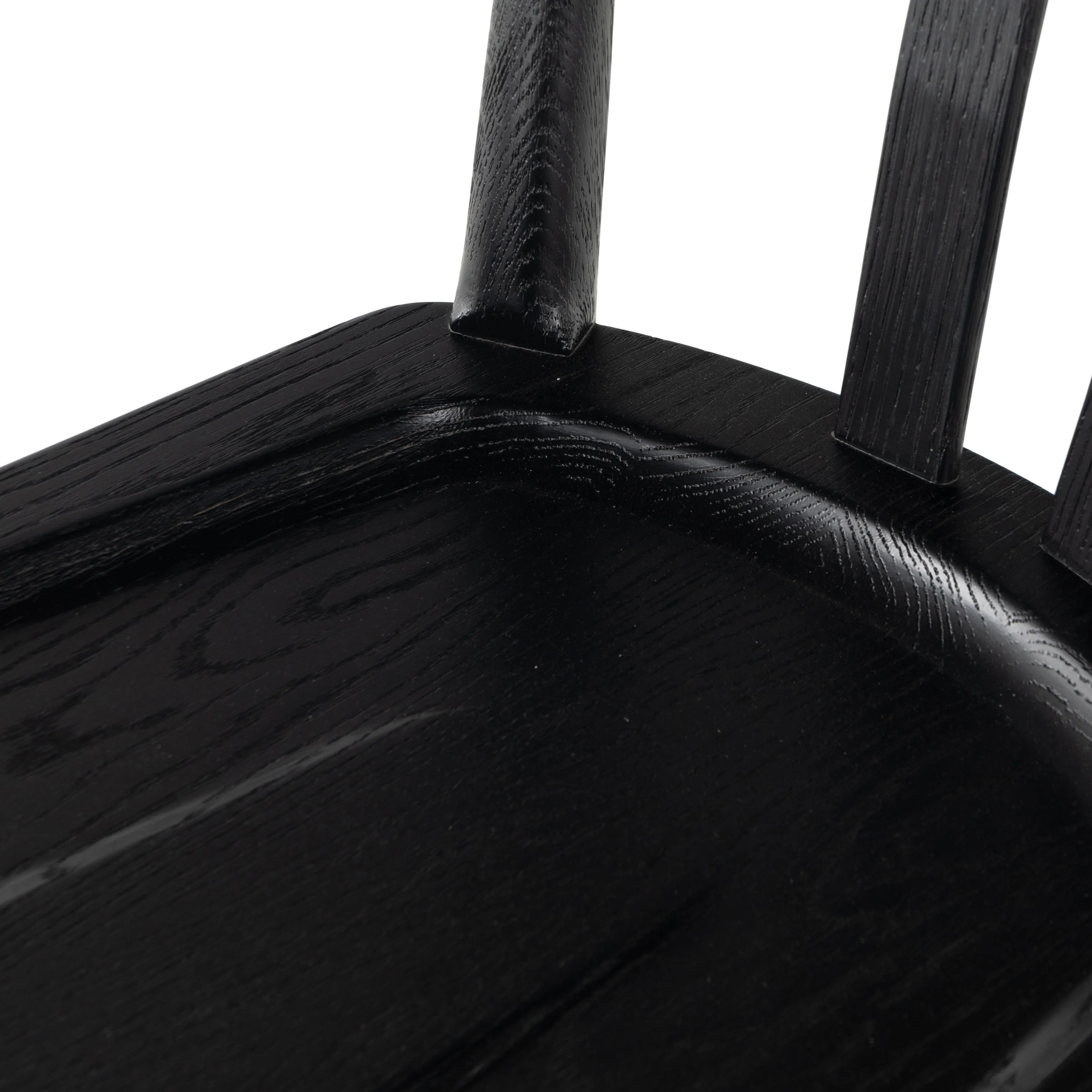 Gregory Dining Chair Black Oak