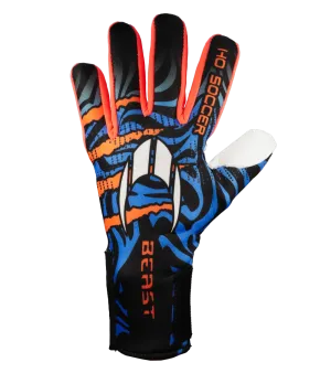 Guantes HO Soccer Beast Plus Hazard V2 Blue