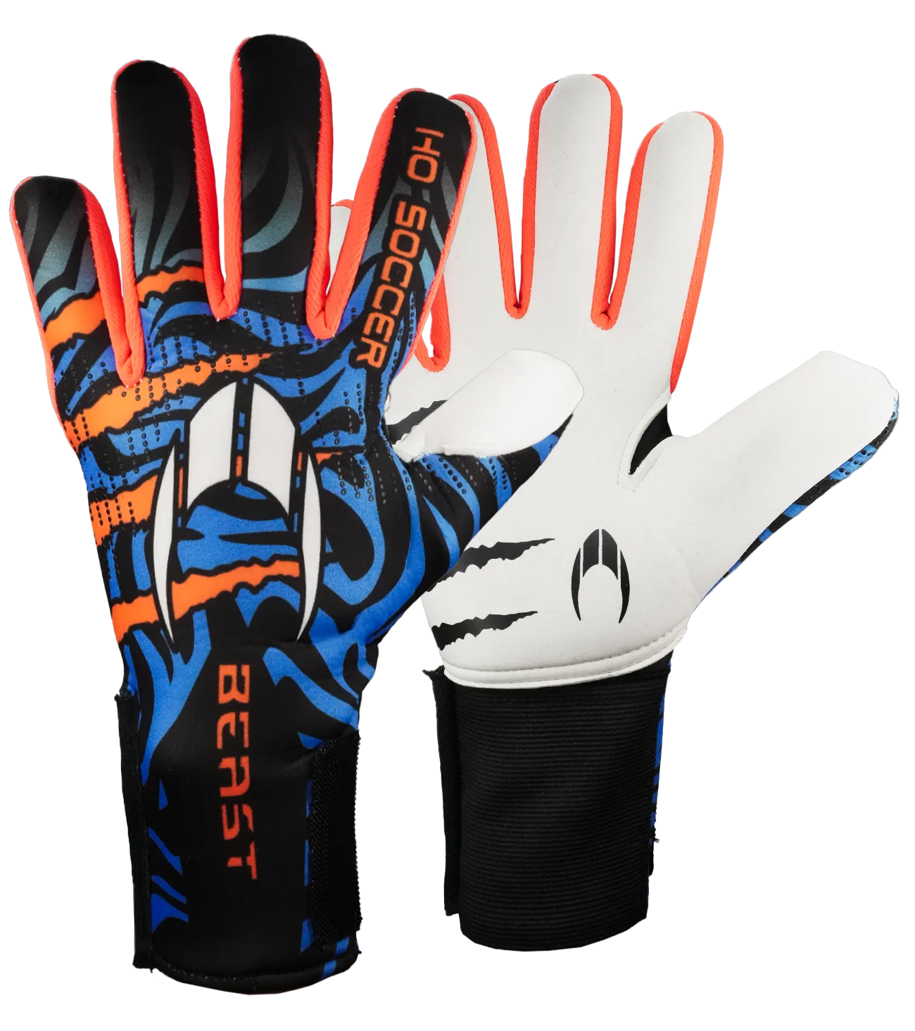 Guantes HO Soccer Beast Plus Hazard V2 Blue