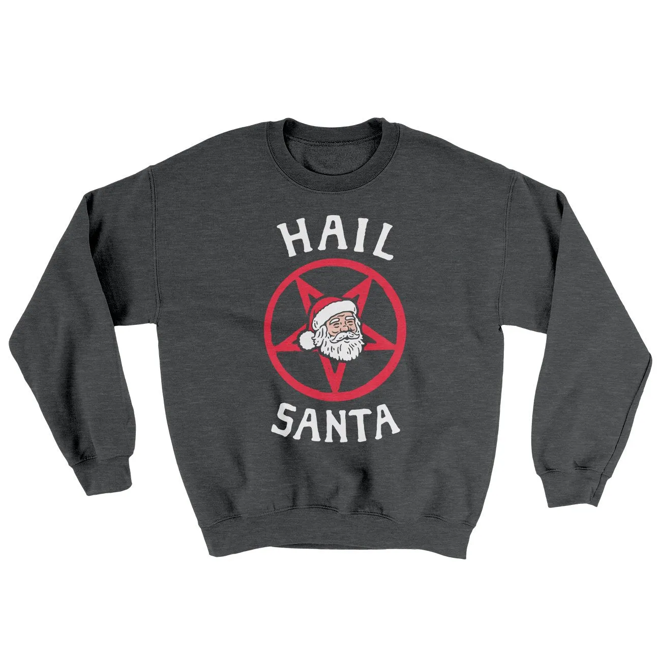 Hail Santa Men/Unisex Ugly Sweater
