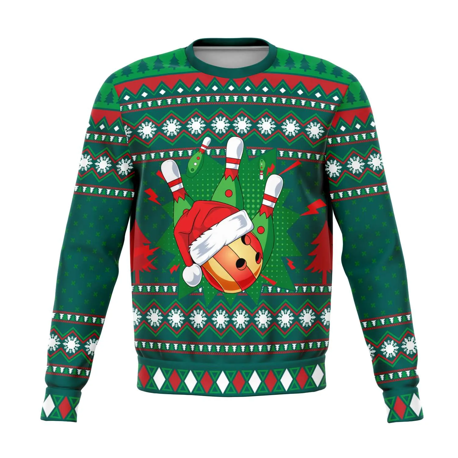 Happy Bowling - Athletic Sweatshirt