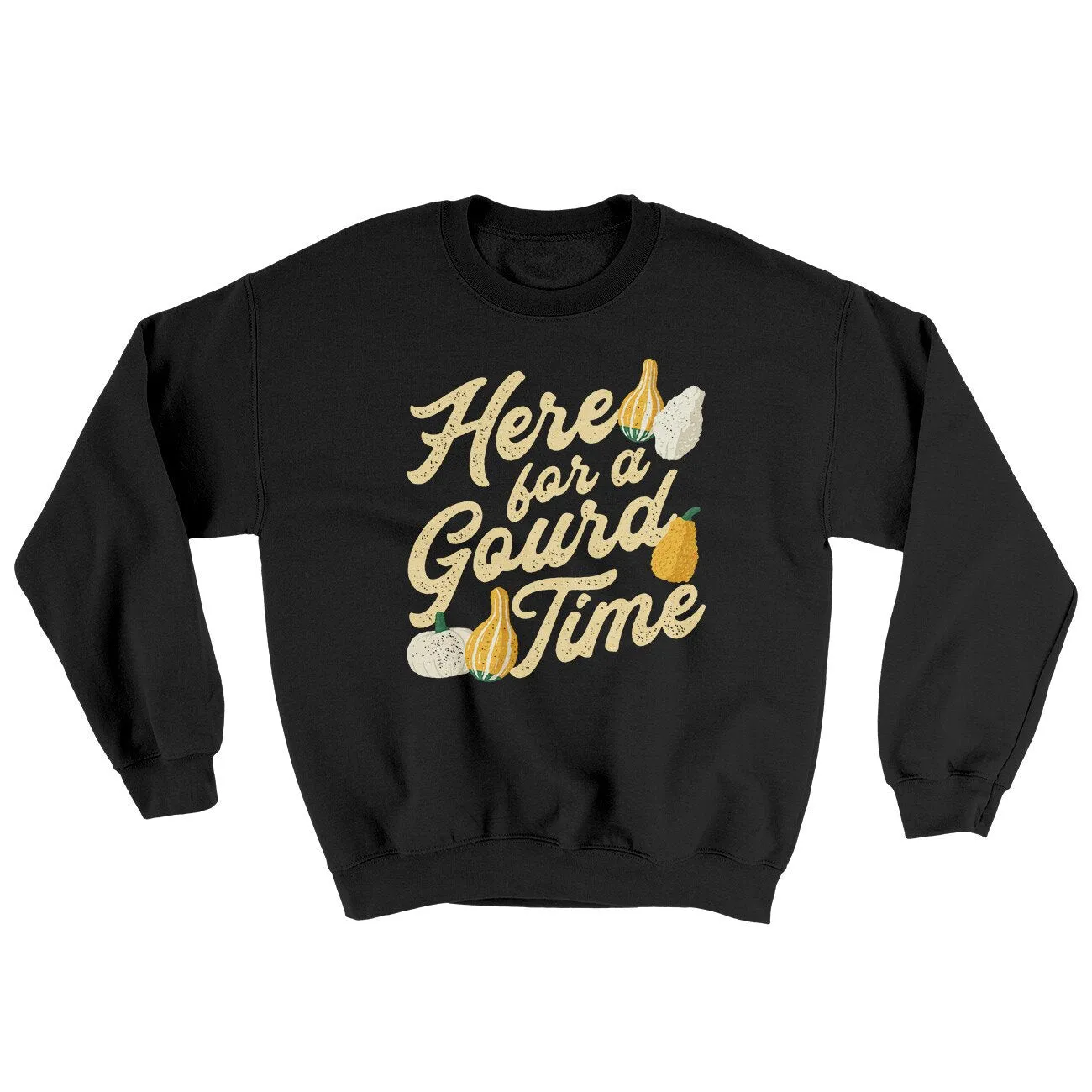 Here For A Gourd Time Ugly Sweater