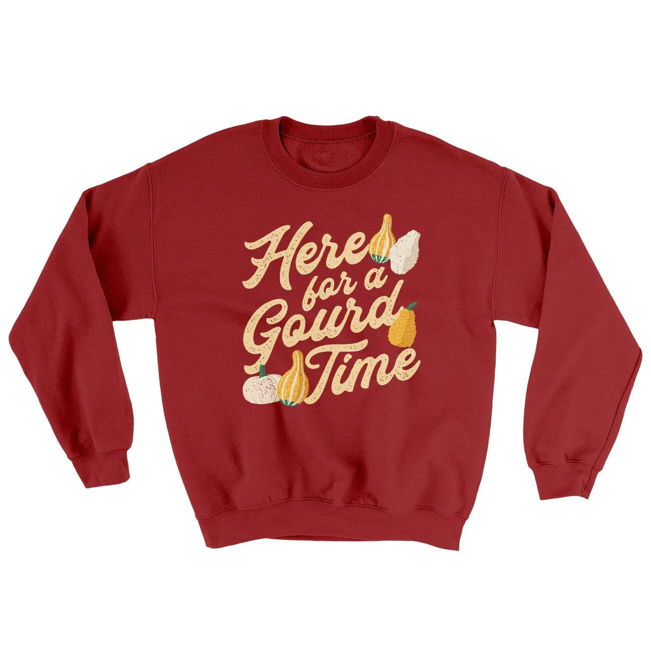 Here For A Gourd Time Ugly Sweater