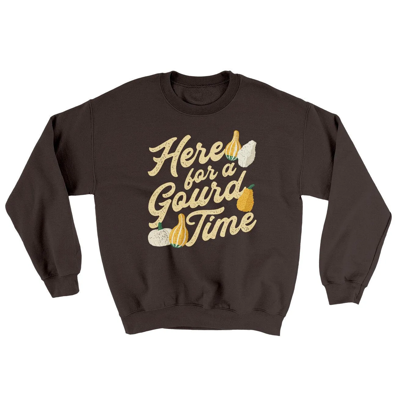 Here For A Gourd Time Ugly Sweater