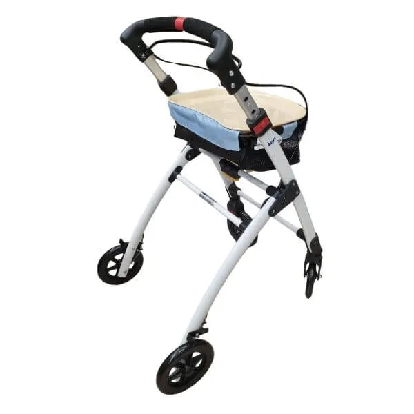 Indoor Walker with Trolley Bag and Tray