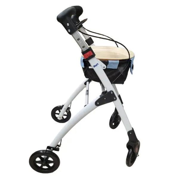 Indoor Walker with Trolley Bag and Tray