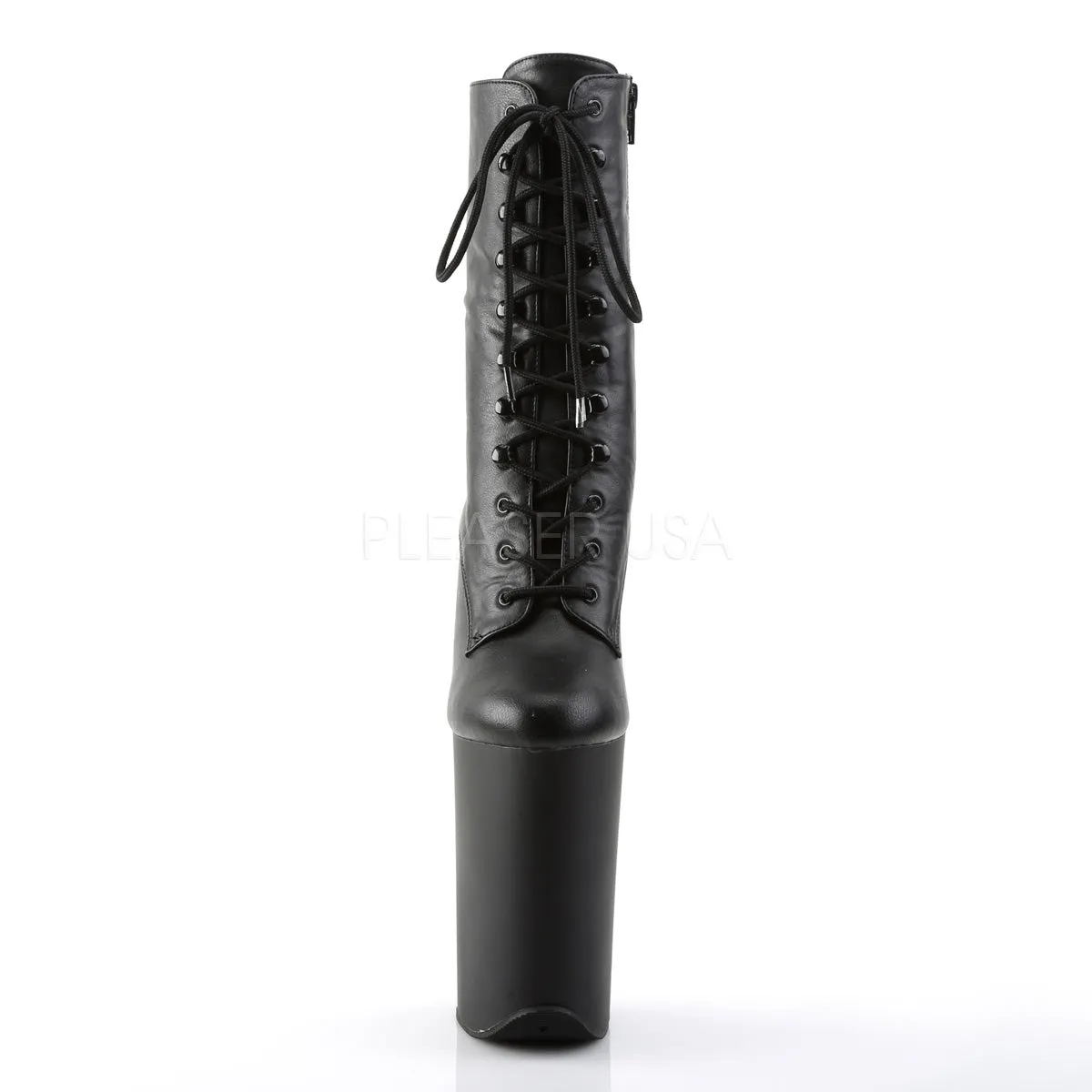INFINITY-1020  Black Faux Leather/Black Matte