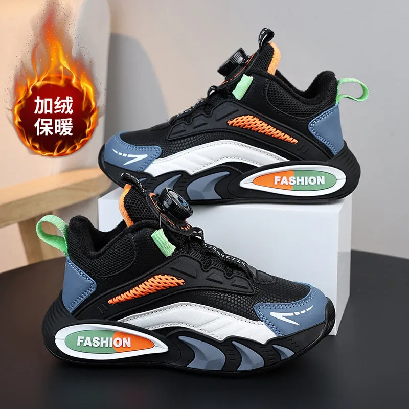 INSTOCK-Boys' winter shoes with double cotton and velvet