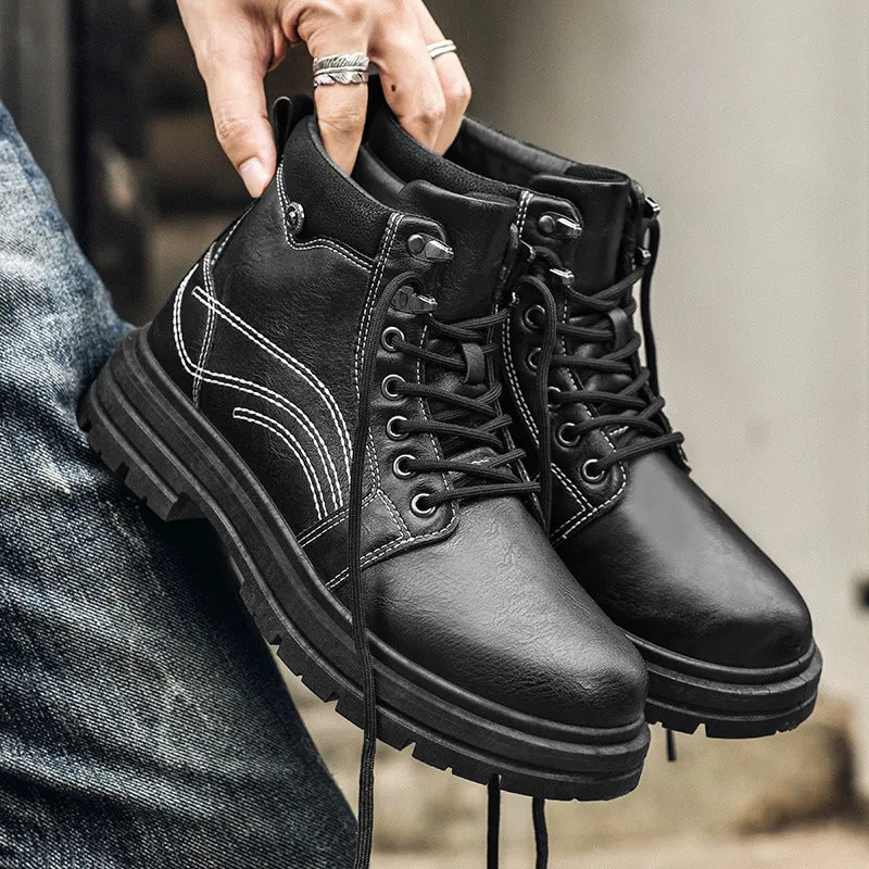 INSTOCK - Martin boots men's British style