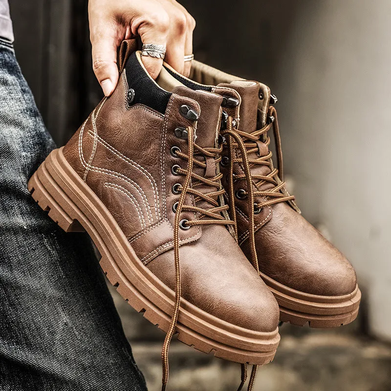 INSTOCK - Martin boots men's British style