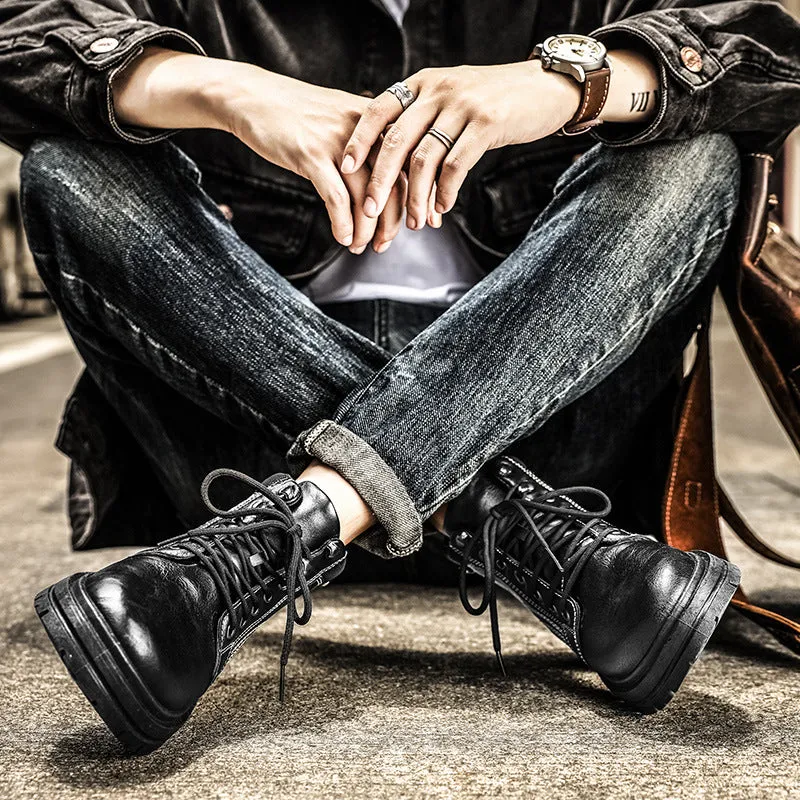 INSTOCK - Martin boots men's British style