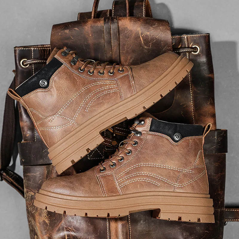 INSTOCK - Martin boots men's British style
