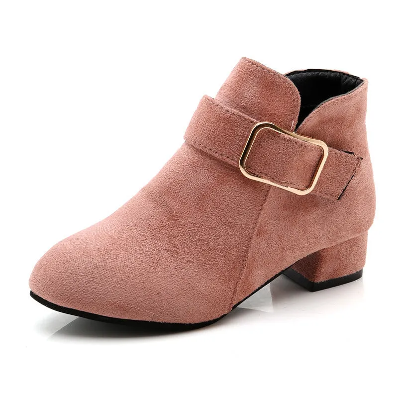 INSTOCK- New Korean style girls mid-calf heightening casual