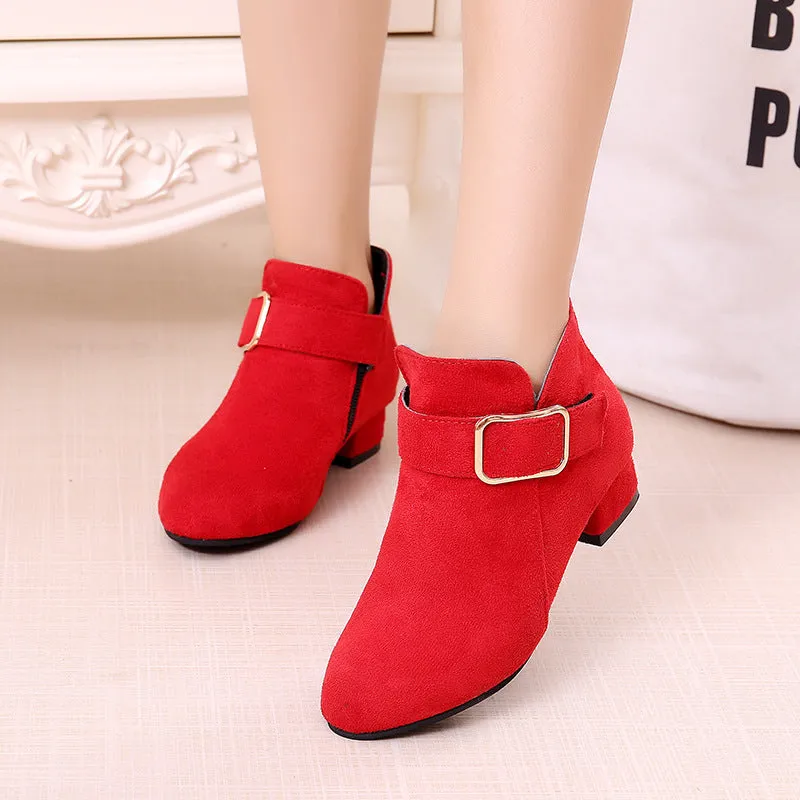 INSTOCK- New Korean style girls mid-calf heightening casual