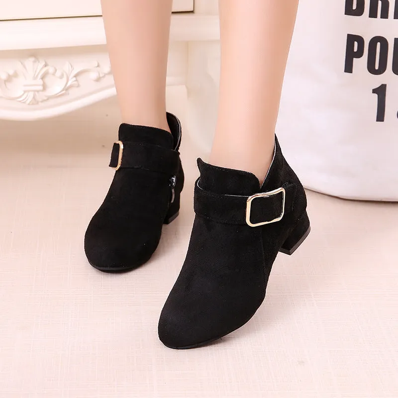 INSTOCK- New Korean style girls mid-calf heightening casual