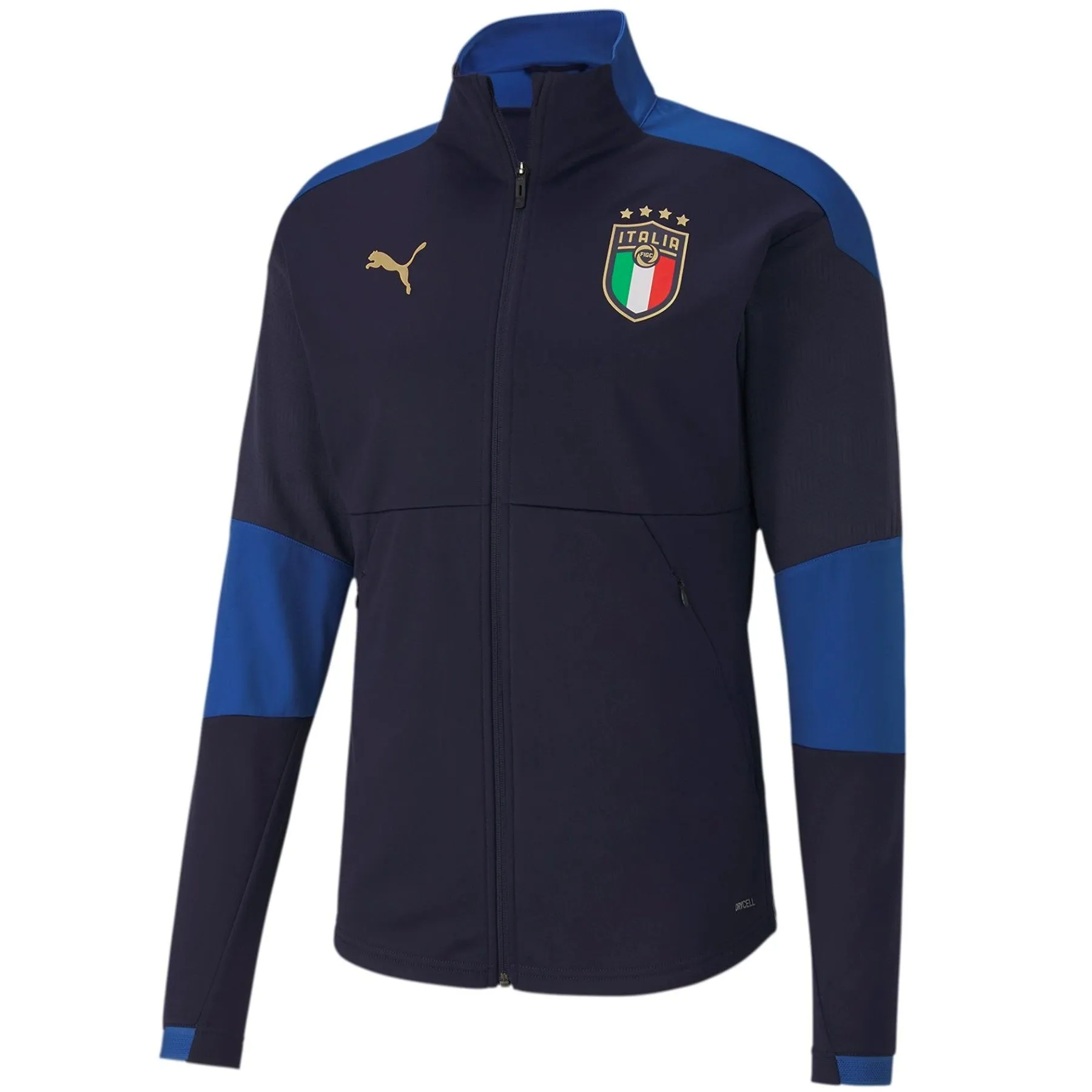 Italy national team navy training Soccer tracksuit 2020/21 - Puma