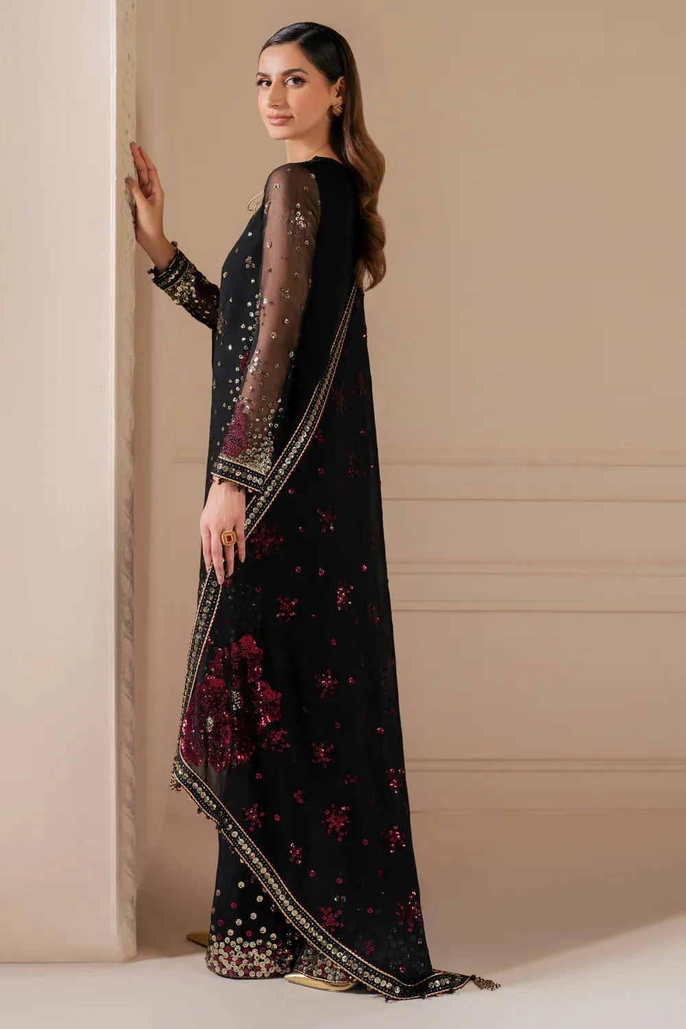 Jazmin Luxury Chiffon Embroidered Collection Unstitched UC-3070