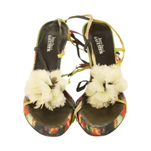 Jean Paul Gaultier Flower Heels