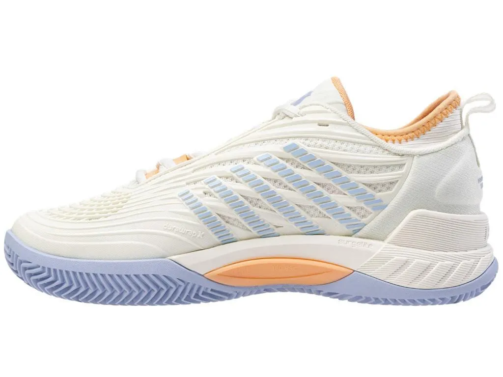 K-Swiss Hypercourt Supreme 2 HB Womens Badminton Shoes - Star White / Heather
