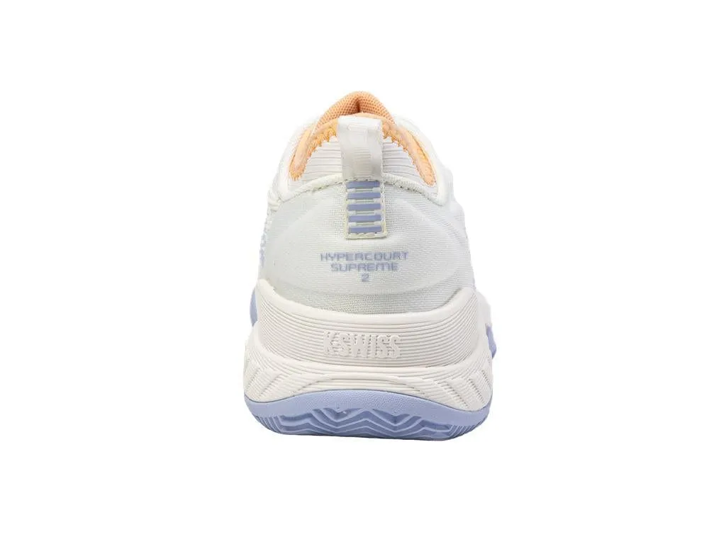 K-Swiss Hypercourt Supreme 2 HB Womens Badminton Shoes - Star White / Heather