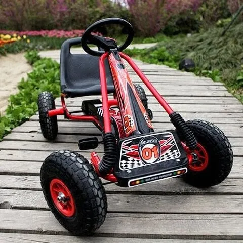 Kids Indoor / Outdoor Four Wheel Pedal Powered Go Kart