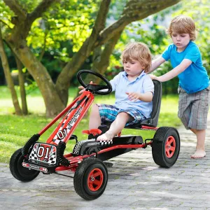 Kids Indoor / Outdoor Four Wheel Pedal Powered Go Kart