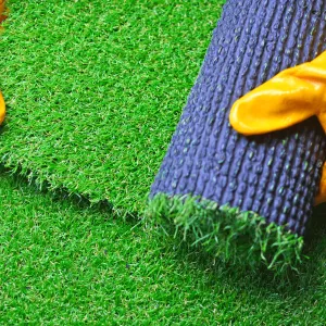 Large Artificial Outdoor Garden Faux Grass Turf