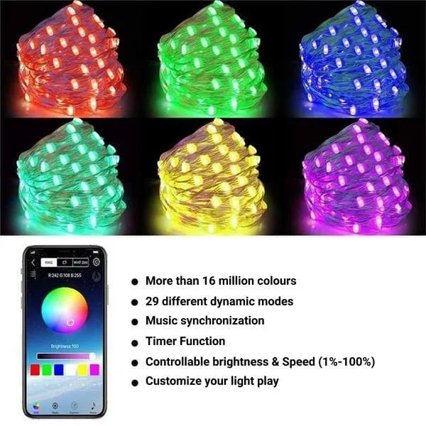 LED String lights - Unique Christmas decoration