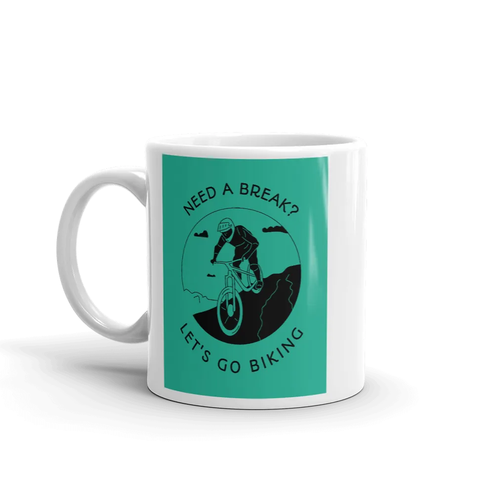 LET'S GO BIKING Mug