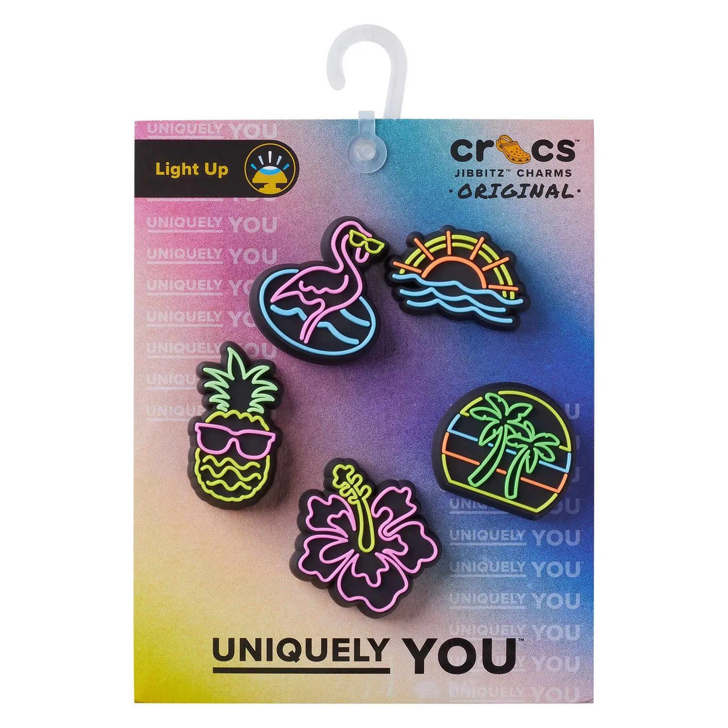 Lights Up Neon 5 Pack Jibbitz