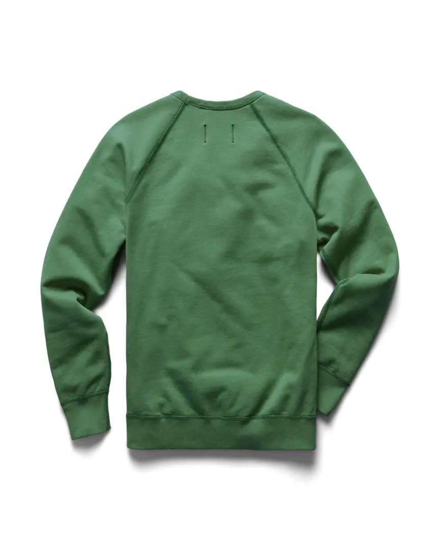 Lightweight Terry Crewneck Jade